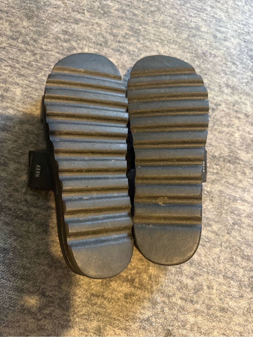 Reef Black Double-Strap Slide Sandals - Picture 4 of 5